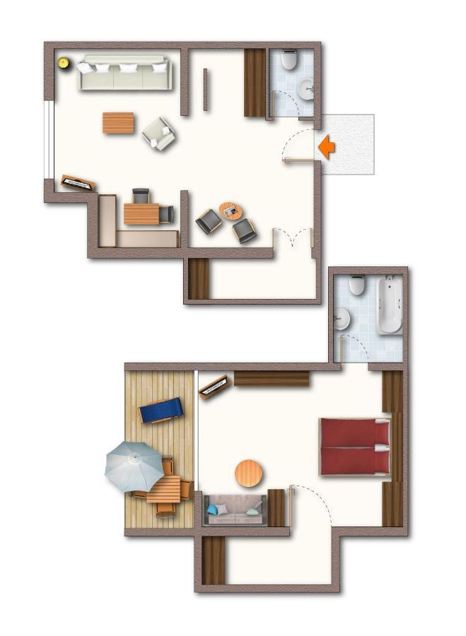 Ferienwohnungen Baeckenhaus Штумм Экстерьер фото